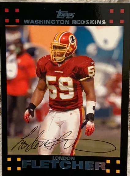2007 Topps #269 London Fletcher — front