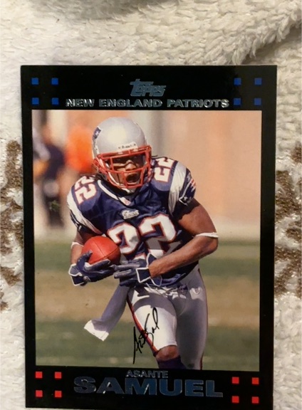 2007 Topps #238 Asante Samuel — front