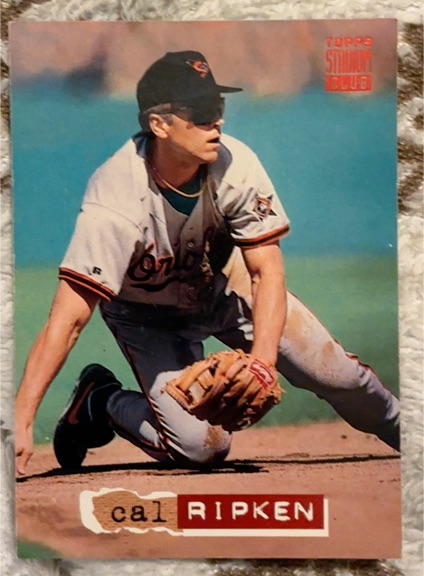 1994 Topps Stadium Club #373 Cal Ripken Jr. — front