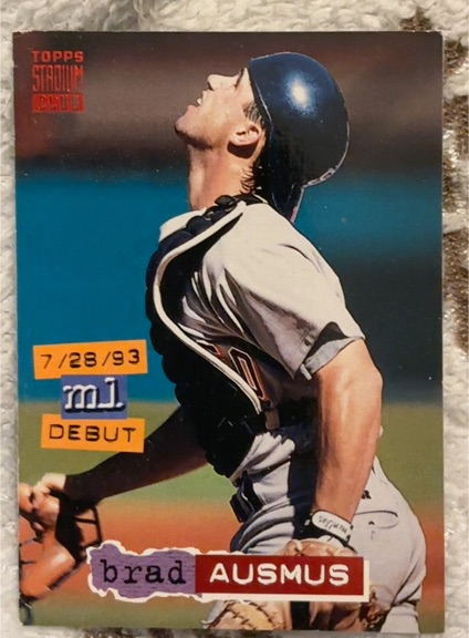 1994 Topps Stadium Club #412 Brad Ausmus — front