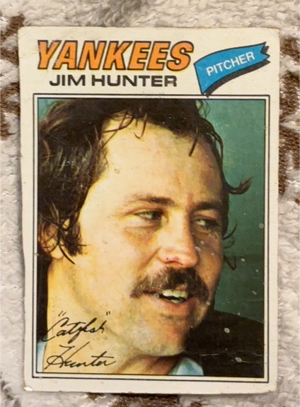 1977 Topps #280 Jim Hunter — front