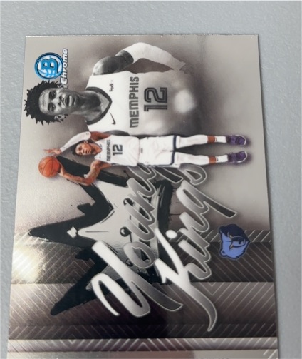 2025-26 Bowman Chrome #YK-7 Ja Morant Young Kings — front