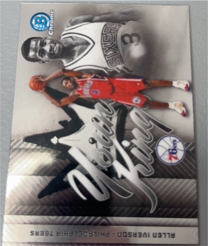 2025 Bowman Chrome Young Kings #YK-16 Allen Iverson — front