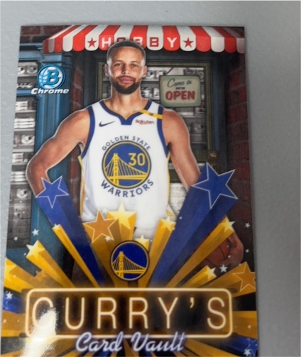 2025-2026 Bowman Chrome #HS-2 Stephen Curry — front