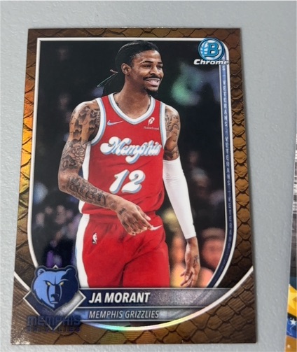 2025-26 Bowman Chrome #BCV-136 Ja Morant — front