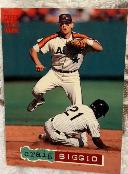 1994 Topps Stadium Club #374 Craig Biggio — front