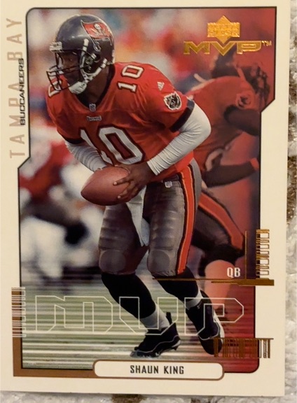 2000 Upper Deck MVP #166 Shaun King — front