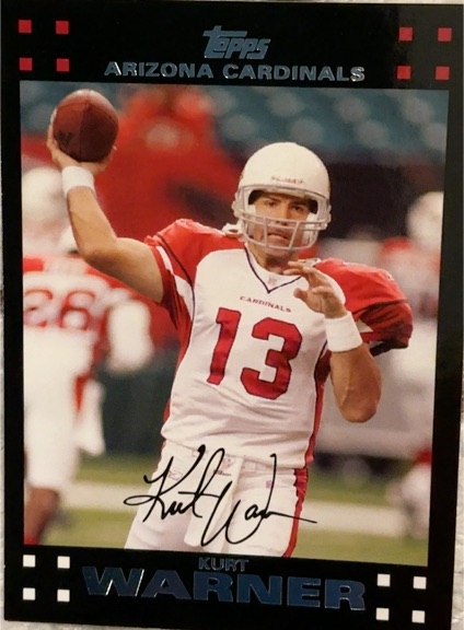 2007 Topps #2 Kurt Warner — front