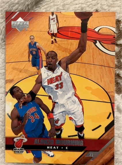 2005-06 Upper Deck #98 Alonzo Mourning — front