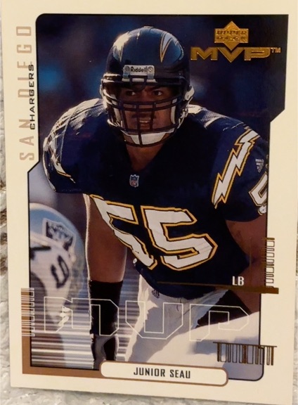 2000 Upper Deck MVP #148 Junior Seau — front