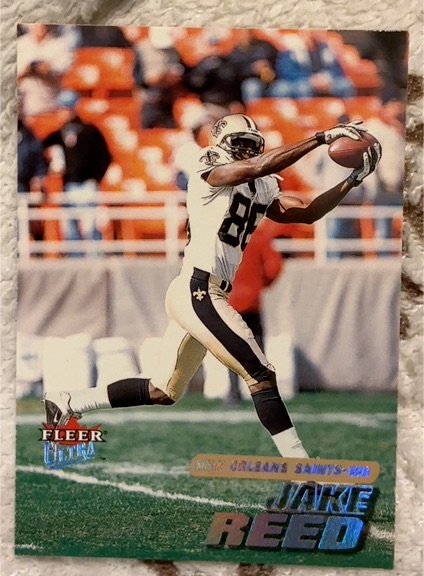 2001 Fleer Ultra #8 Jake Reed — front