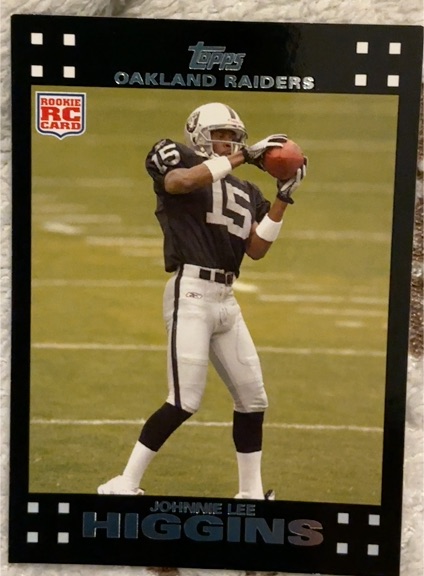 2007 Topps #334 Johnnie Lee Higgins — front