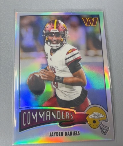 2025 Topps Chrome #1975-34 Jayden Daniels — front