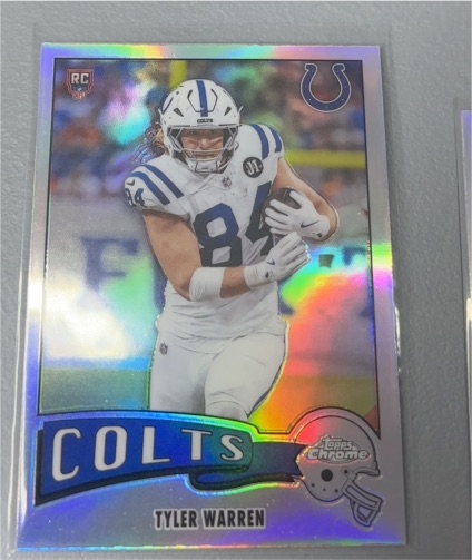 2025 Topps Chrome #1975-15 Tyler Warren — front