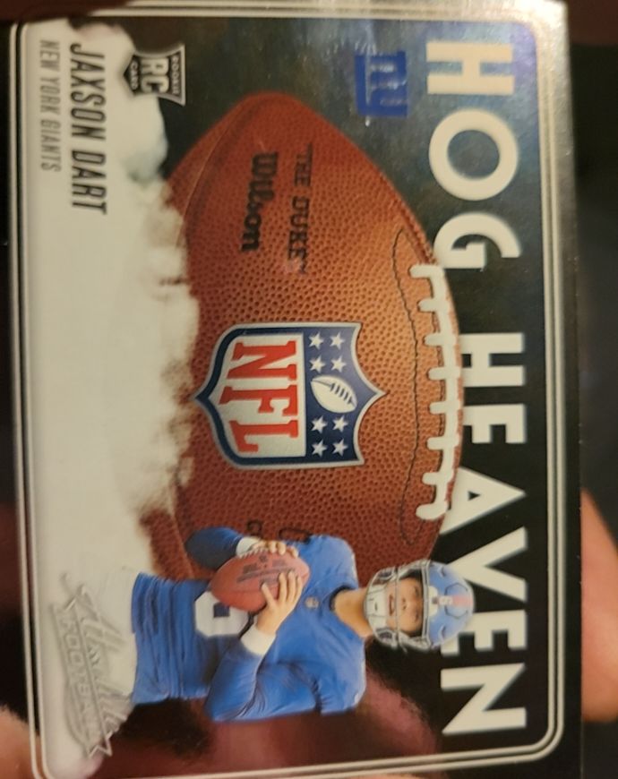 2025 Panini Absolute Hog Heaven #HH-JDT Jaxson Dart — front