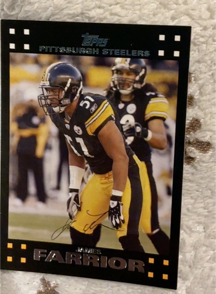 2007 Topps #279 James Farrior — front
