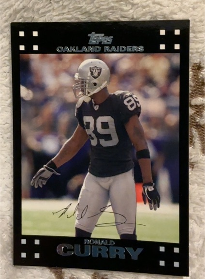 2007 Topps #171 Ronald Curry — front