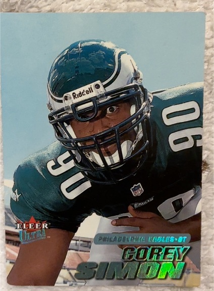 2001 Fleer Ultra #123 Corey Simon — front