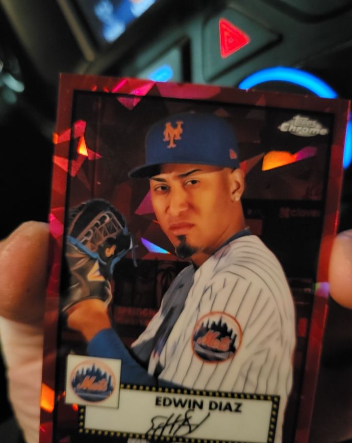 2023 Topps Chrome #215 Edwin Diaz — front