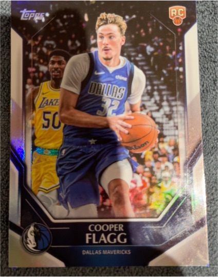 2026 Topps Collector Kit Exclusive #NBA-6 Cooper Flagg — front