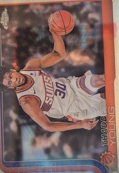 2025-26 Topps Chrome #135 Thaddeus Young — front