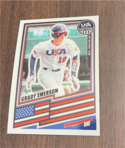 2026 Panini USA Stars & Stripes #155 Grady Emerson — front