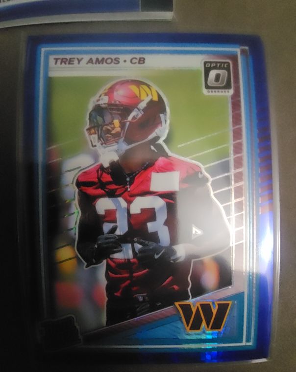 2025 Panini Donruss Optic #267 Trey Amos — front