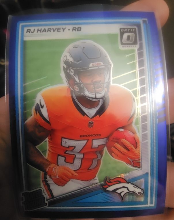 2025 Panini Donruss Optic #208 RJ Harvey — front