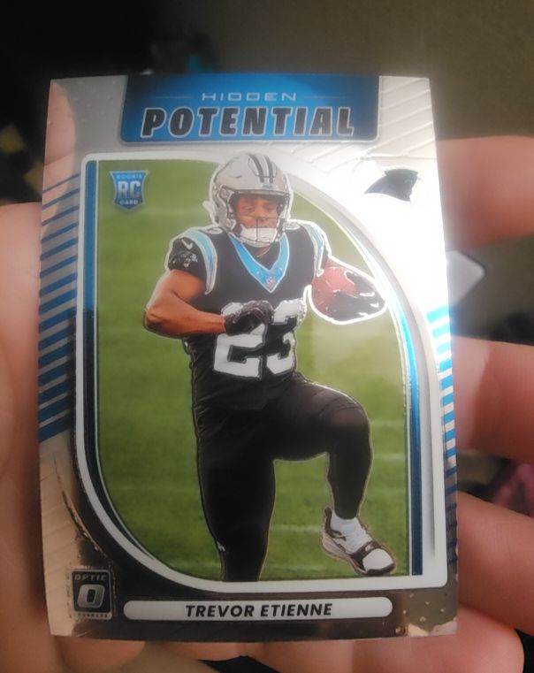 2025 Donruss Optic #11 Trevor Etienne Hidden Potential — front