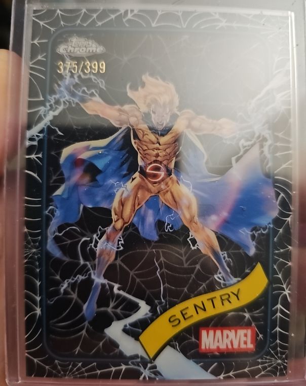 2025 Topps Chrome Marvel #375 Sentry — front