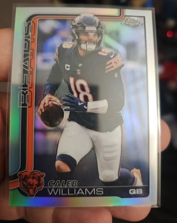 2025 Topps Chrome #52 Caleb Williams — front