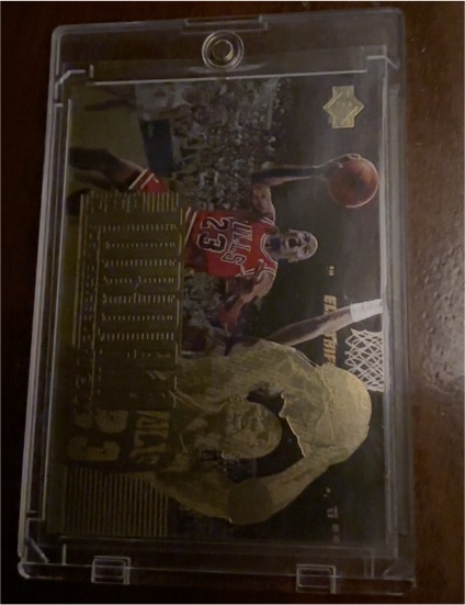 1995 Upper Deck The Jordan Collection #JC20 Michael Jordan — front