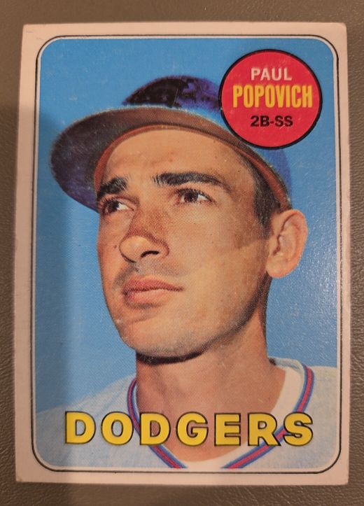 1969 Topps #47 Paul Popovich — front