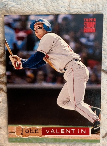 1994 Topps Stadium Club #483 John Valentin — front