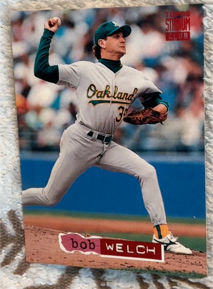 1994 Topps Stadium Club #297 Bob Welch — front