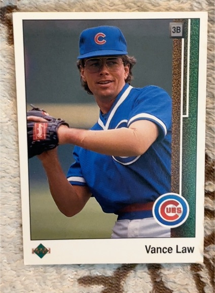 1989 Upper Deck #473 Vance Law — front
