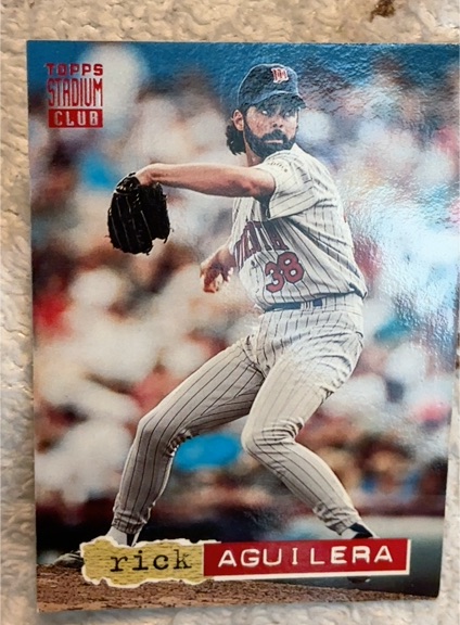 1994 Topps Stadium Club #275 Rick Aguilera — front
