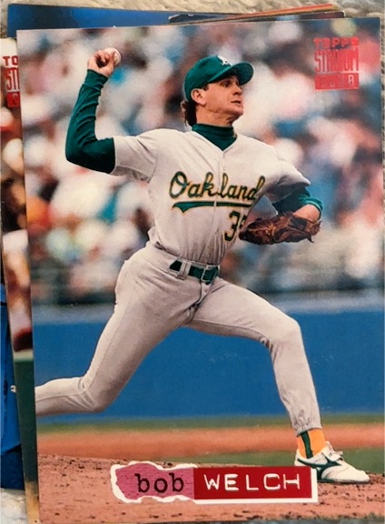 1994 Topps Stadium Club #297 Bob Welch — front