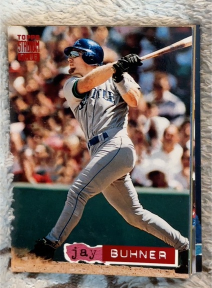 1994 Topps Stadium Club #299 Jay Buhner — front