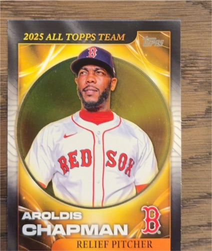 2026 Topps #ATT-12 Aroldis Chapman 2025 All Topps Team — front