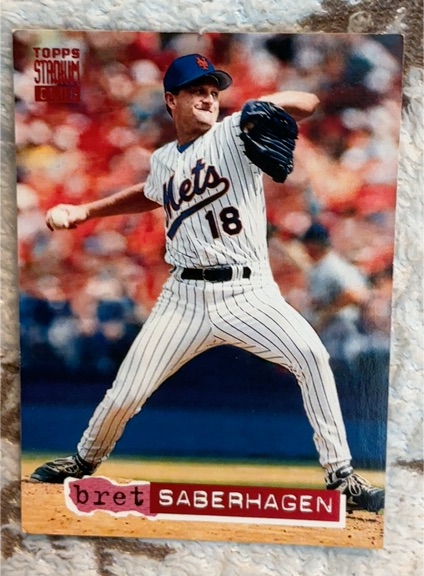 1994 Topps Stadium Club #368 Bret Saberhagen — front