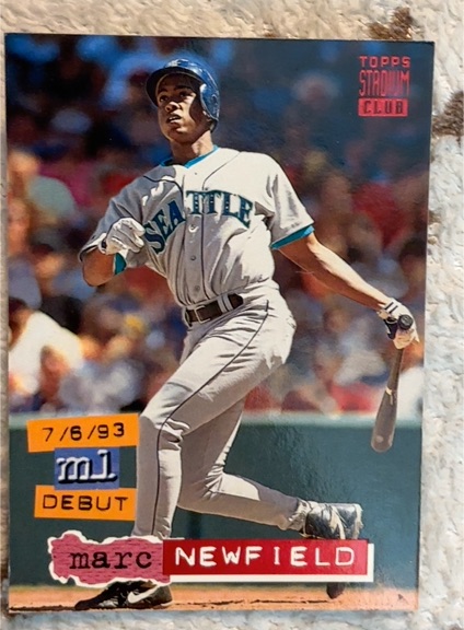 1994 Topps Stadium Club #357 Marc Newfield — front