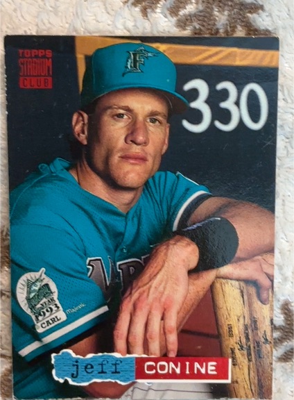 1994 Topps Stadium Club #406 Jeff Conine — front