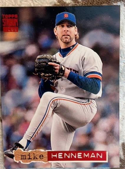 1994 Topps Stadium Club #401 Mike Henneman — front