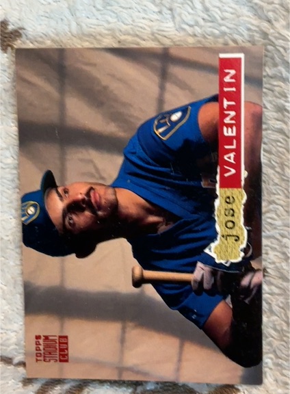 1994 Topps Stadium Club #456 Jose Valentin — front