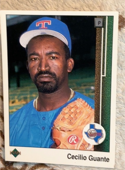 1989 Upper Deck #576 Cecilio Guante — front