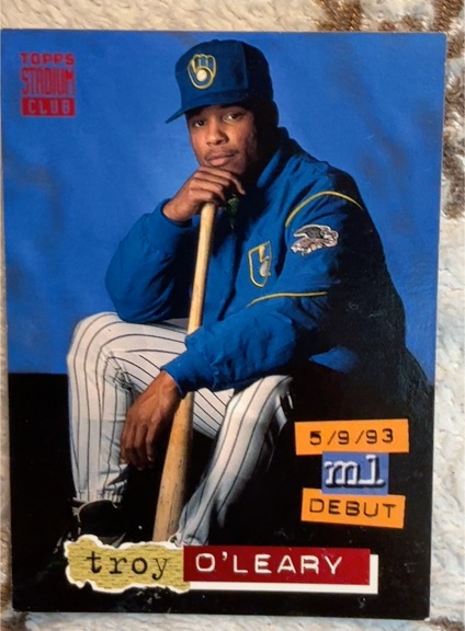1994 Topps Stadium Club #347 Troy O'Leary — front