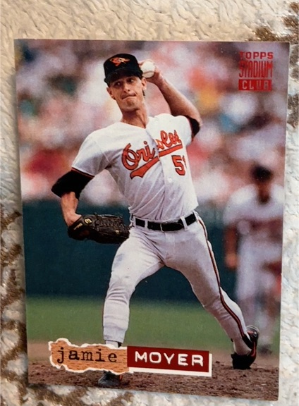 1994 Topps Stadium Club #284 Jamie Moyer Baltimore Orioles — front