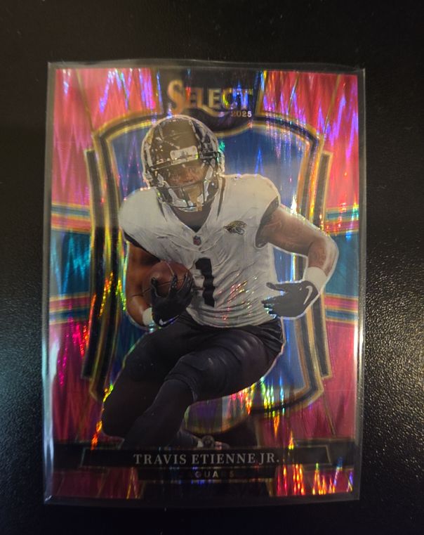 2025 Panini Select #130 Travis Etienne Jr. — front
