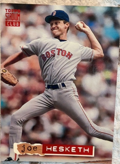 1994 Topps Stadium Club #455 Joe Hesketh — front